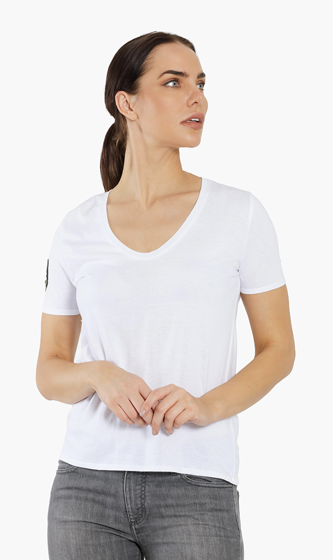 

Zadig & Voltaire Tino Embroidered T-shirt