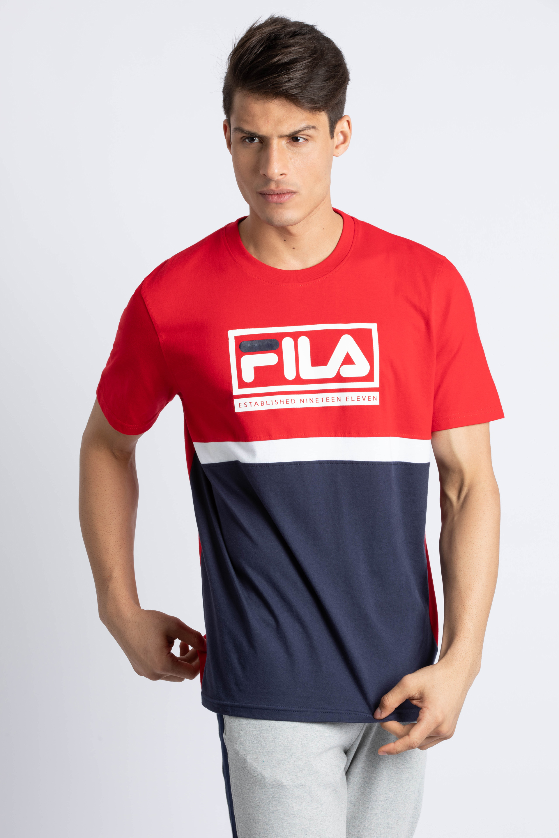 

Fila Logo Colour Block T-shirt