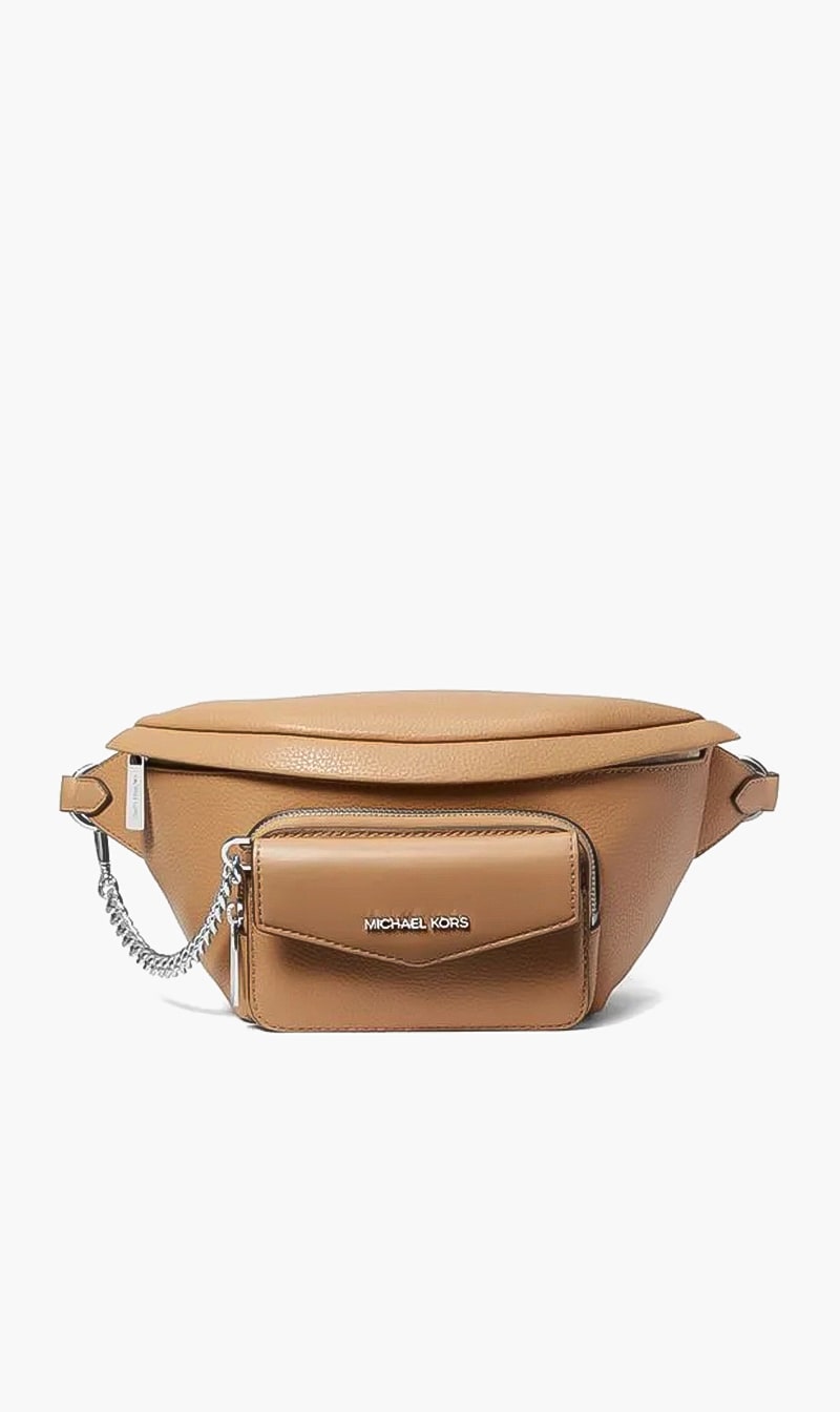

Michael Kors Brown Leather Crossbody Bag for Women | The Deal Outlet
