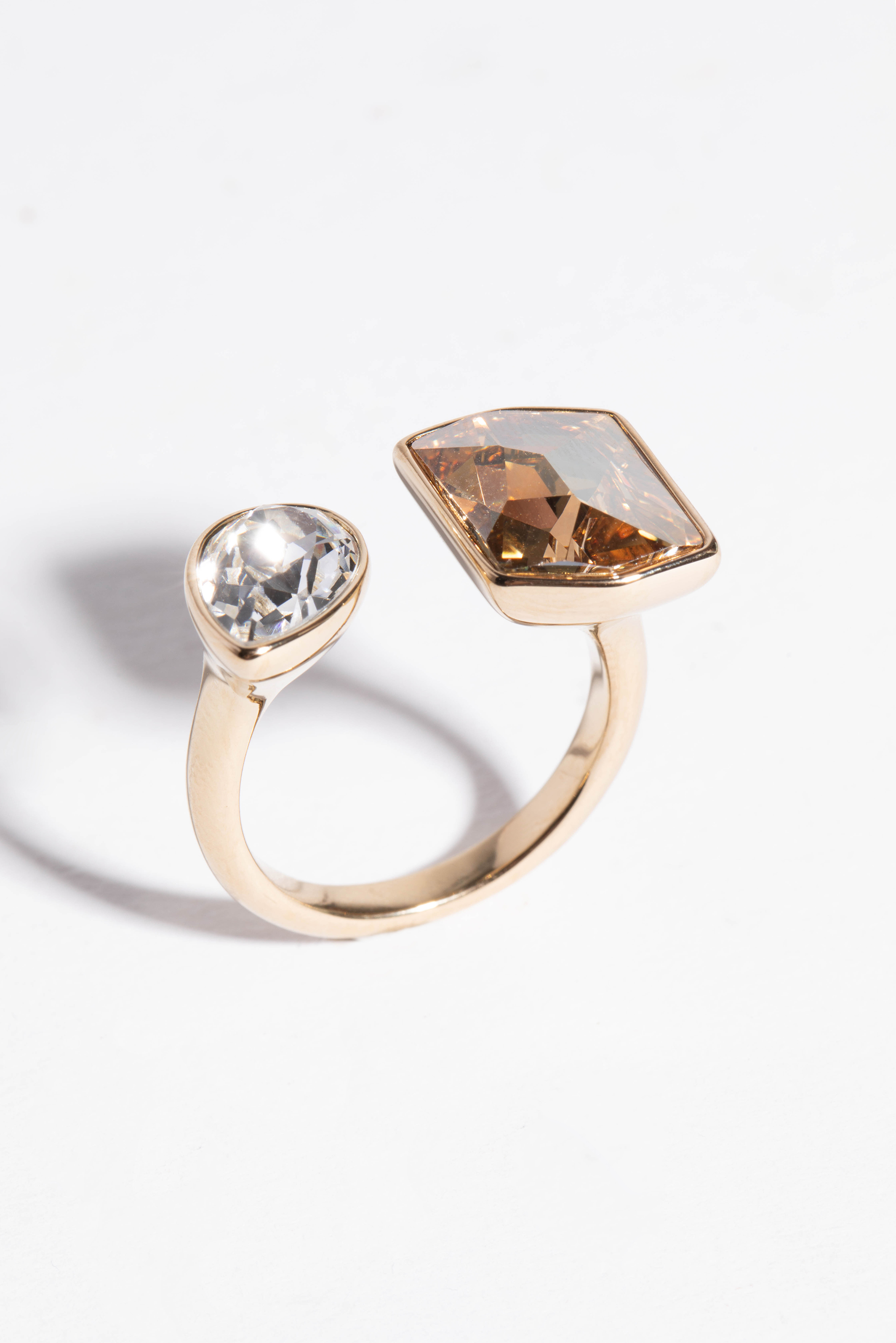 

SWAROVSKI By Jason Wu 'prisma' Gold Ring, 58 Mm