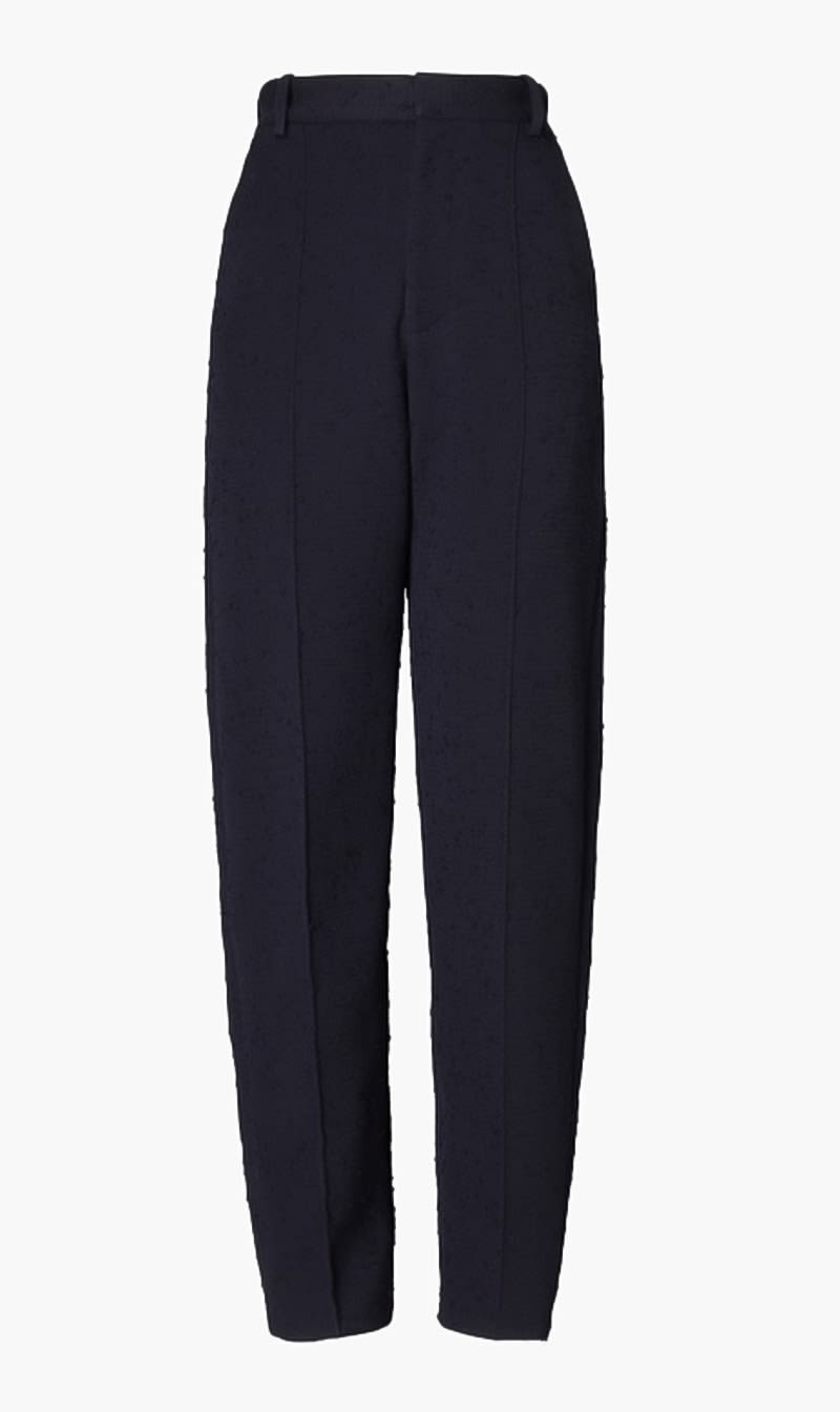 

Tory Burch Blue Wool Pant for Women | The Deal Outlet