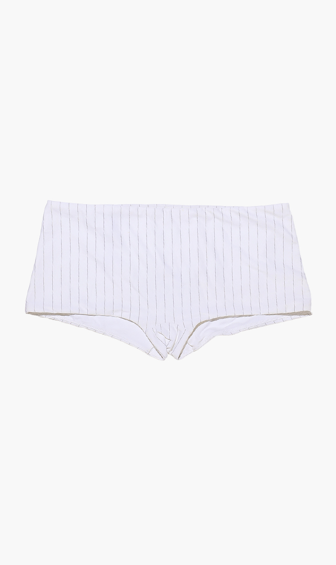 

Stripes Shorty, White