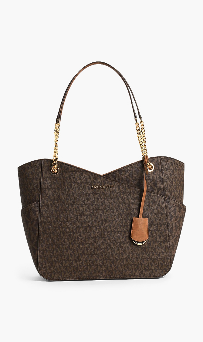 

Michael Kors Jet Set Travel Large Logo Print Tote Bag