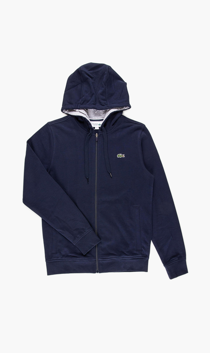

Lacoste Sport Tennis Hooded Zippered Sweatshirt