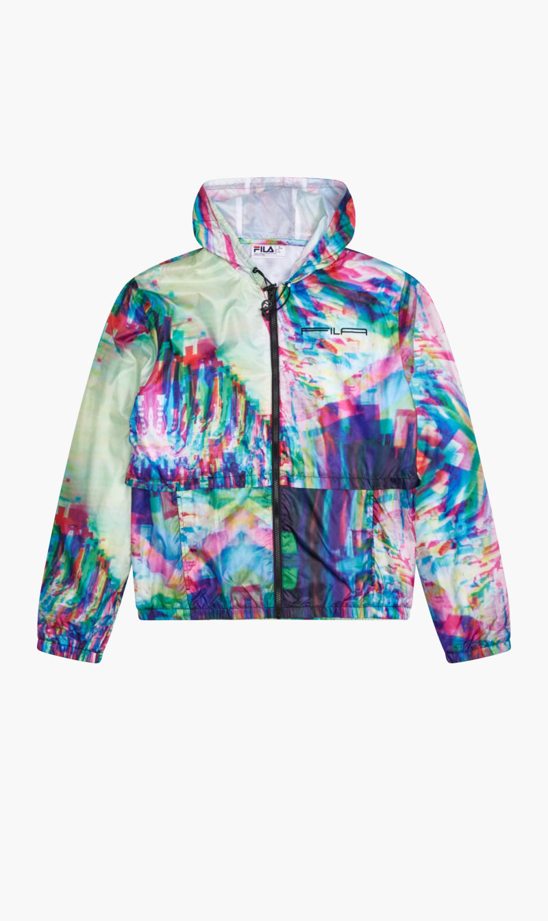 

Bug Full Zip Windbreaker Hoodie, Green