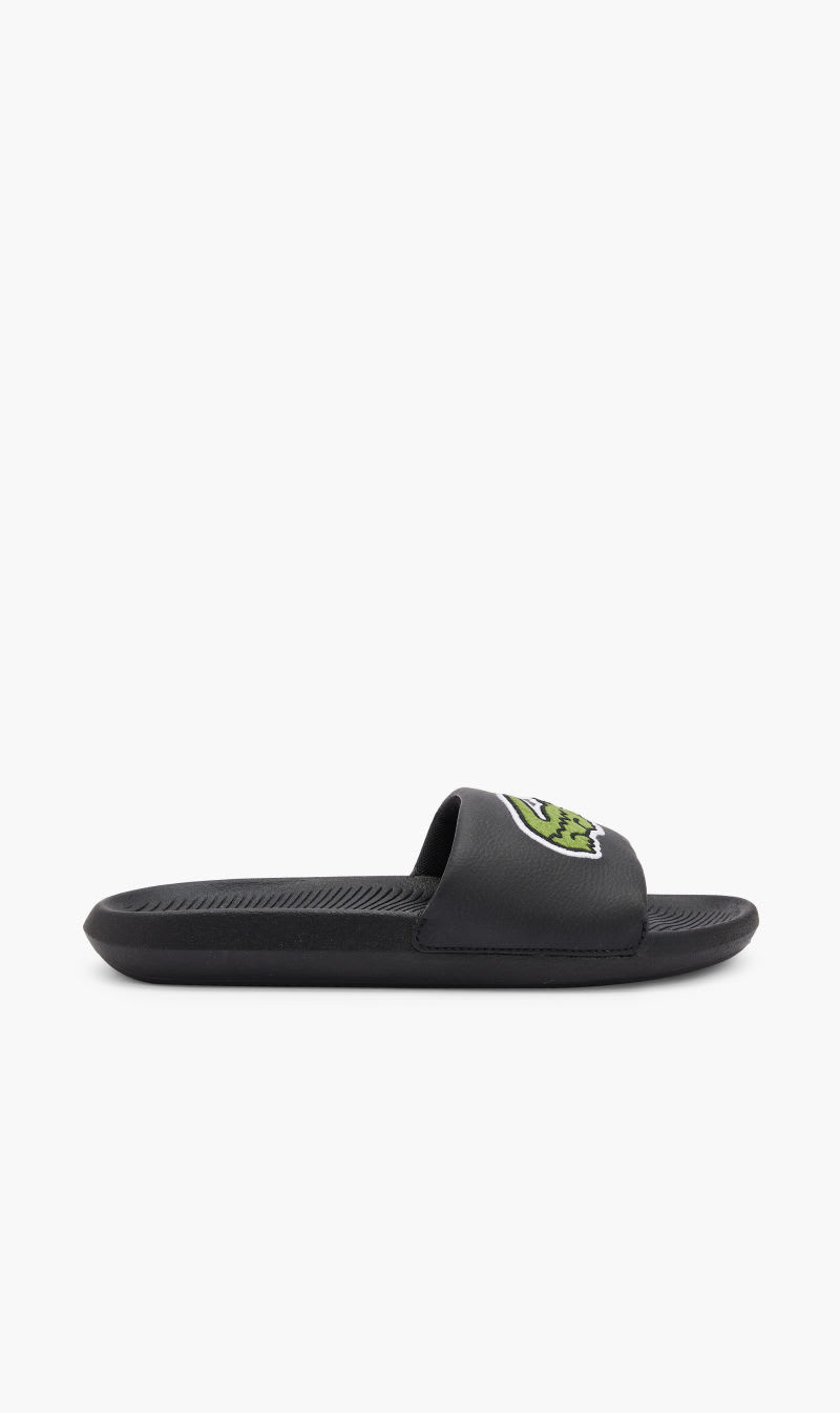 

Lacoste Multi-color Oversized Embroidered Croc Slides for Men | The Deal Outlet