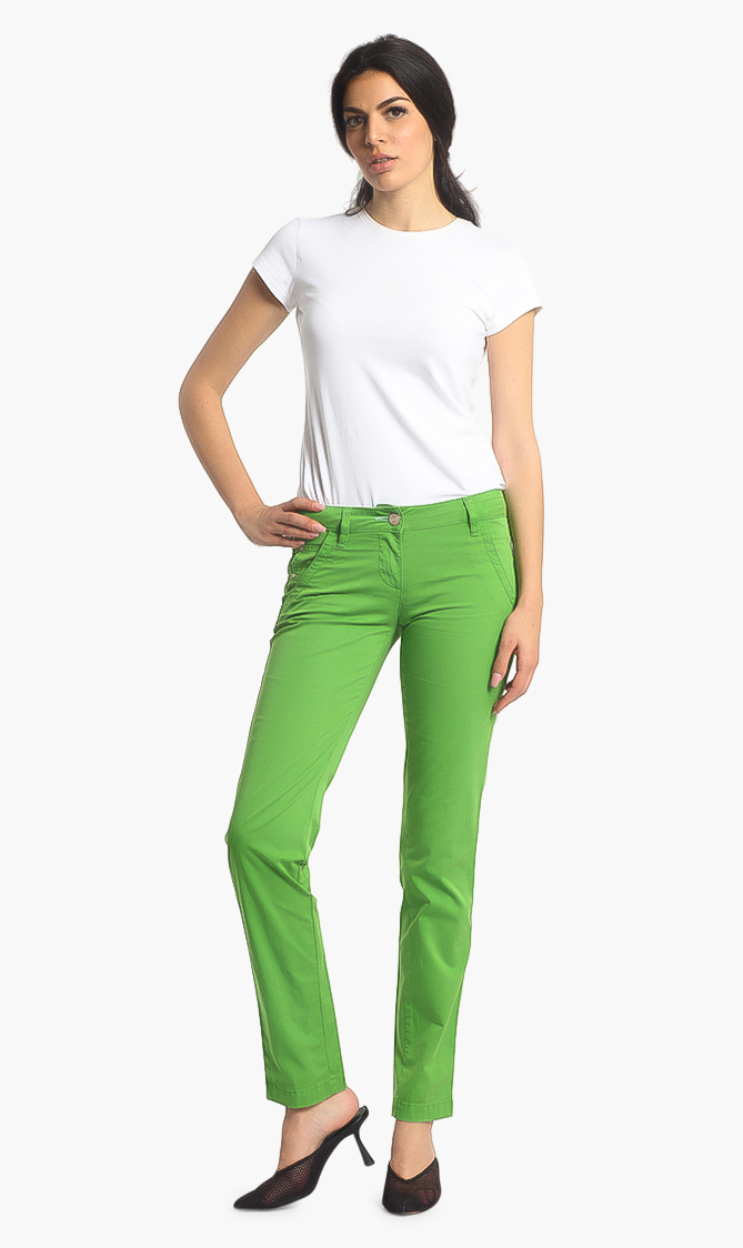 

Chloe Tailored Jeans, Green