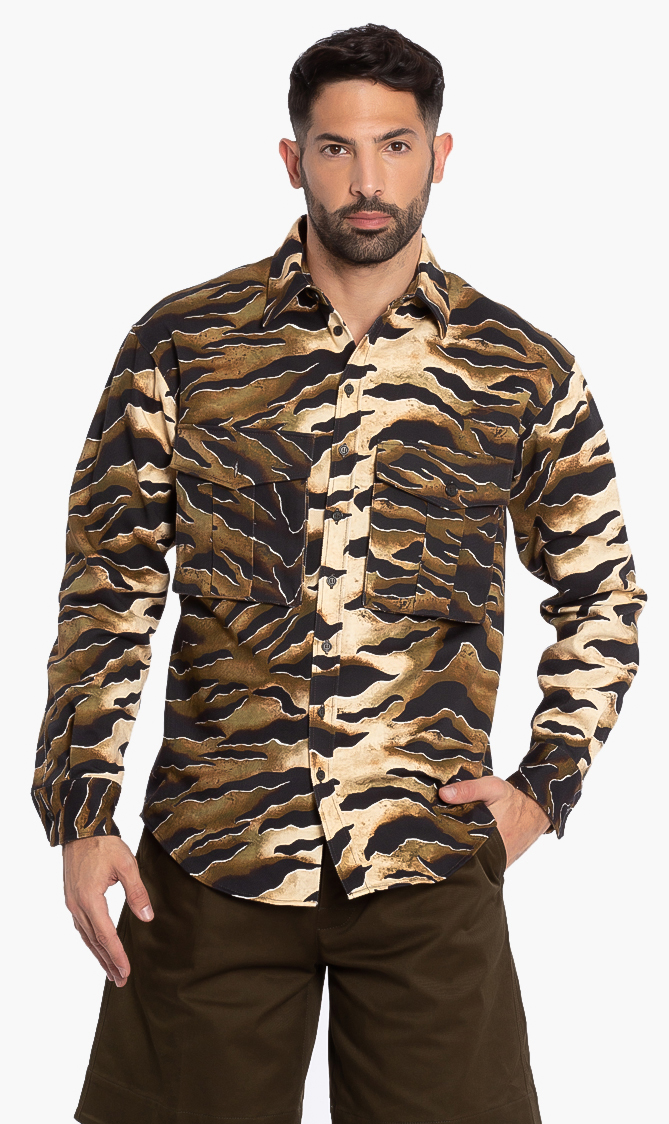 

Dsquared2 Camouflage Long Sleeves Shirt
