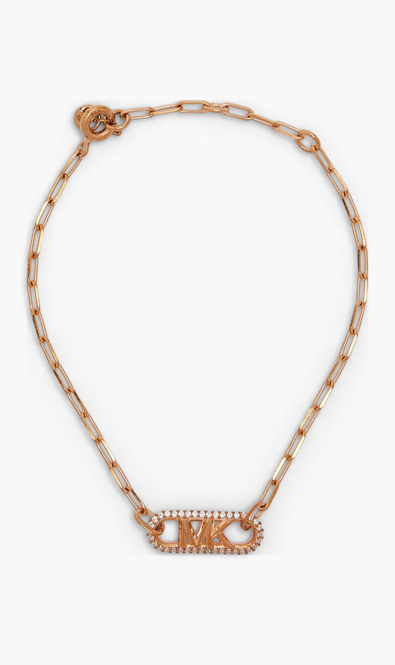 

Michael Kors Gold Small Pave Empire Link Bracelet for Women | The Deal Outlet