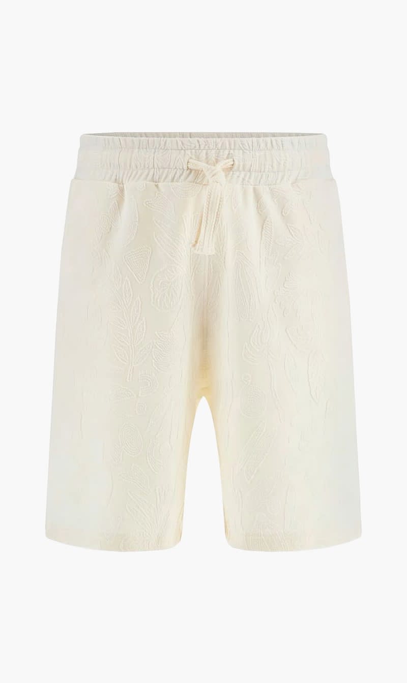

Guess Beige Jacquard Shorts for Men