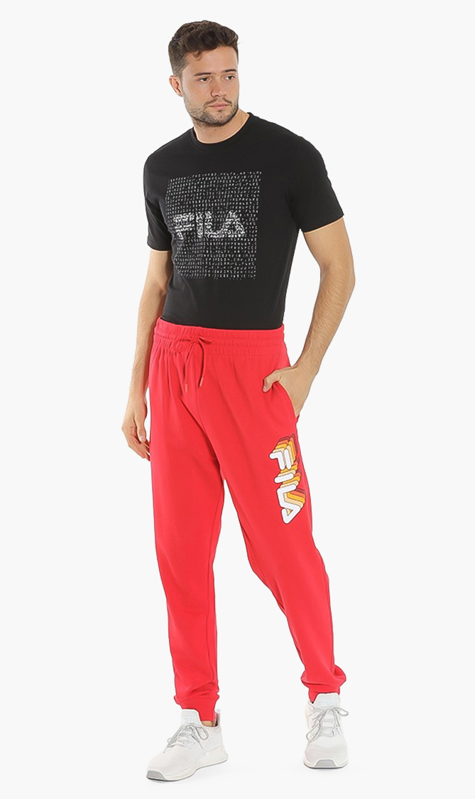 

Clarke Logo Joggers, Red