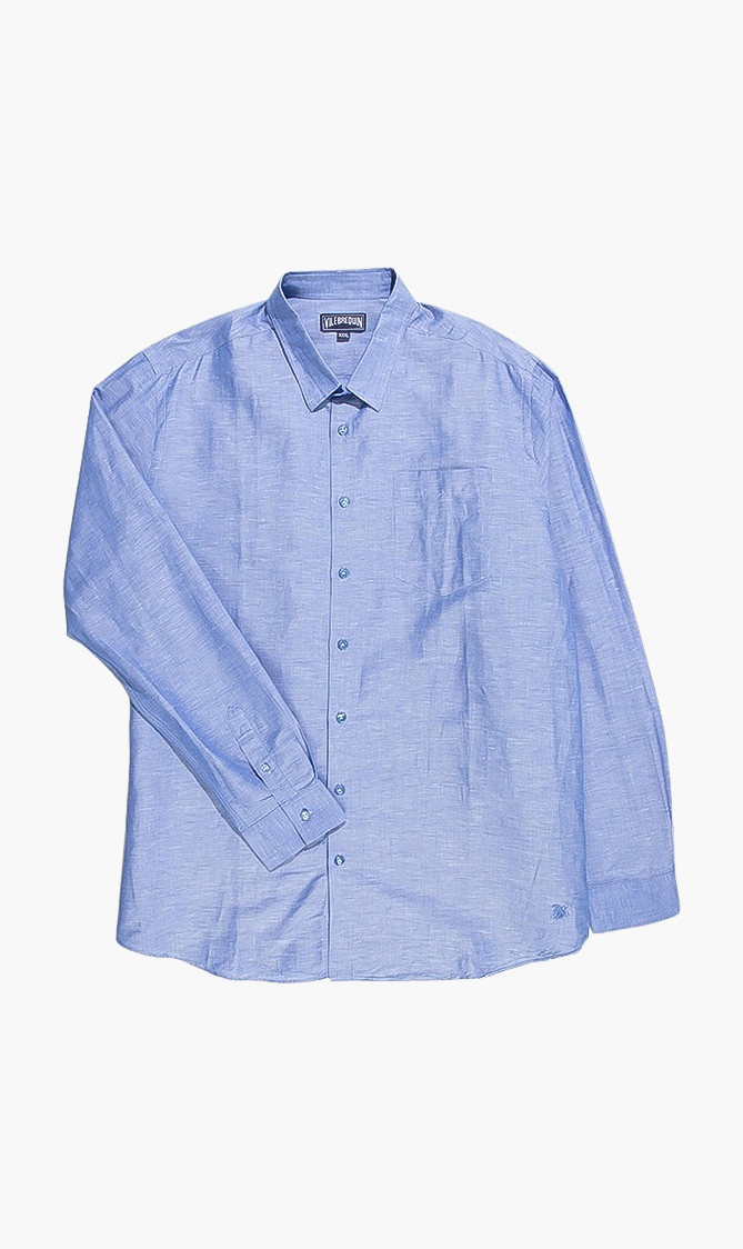 Vilebrequin Linen Long Sleeves Shirt