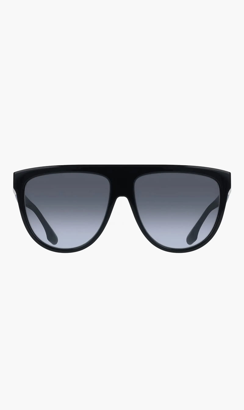 

Victoria Beckham Black Oval Sunglasses for Women | The Deal Outlet