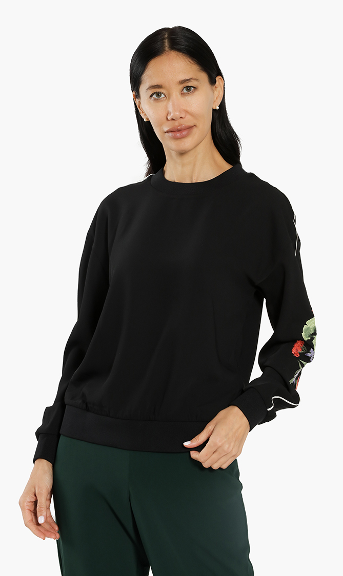 

Ted Baker Krina Highland Embroidered Sweatshirt