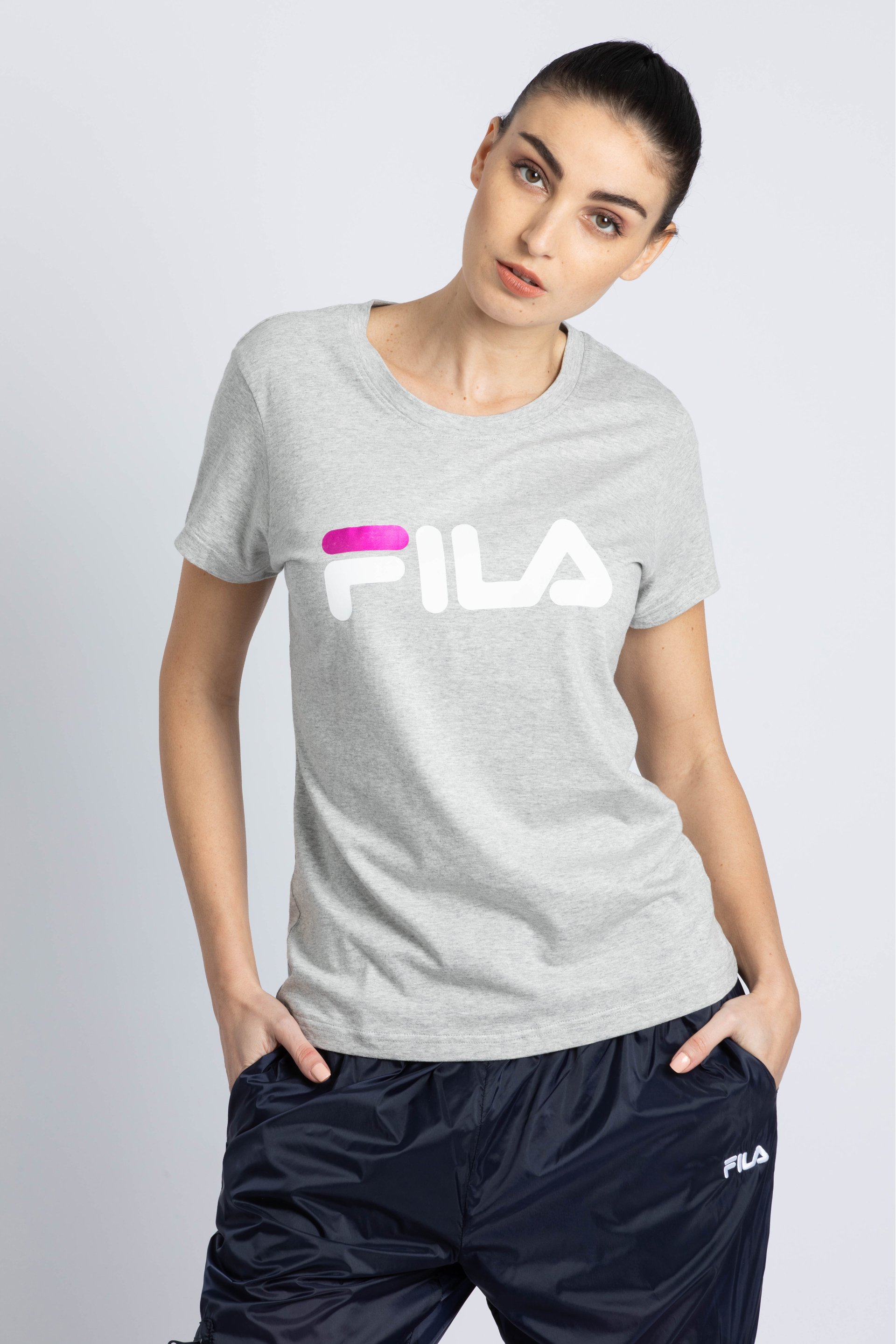 

Graphic Solid T-shirt, Grey