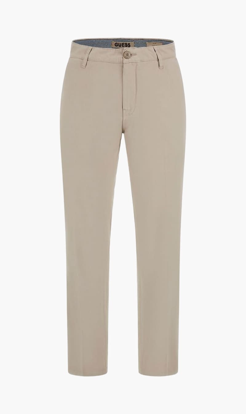 

Guess Grey Angels Chino Mid Rise Pants for Men | The Deal Outlet