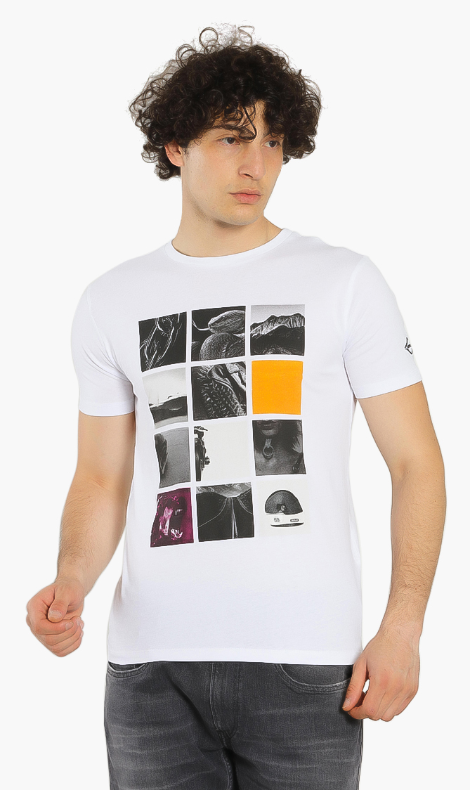 

Replay Photo Grid T-shirt