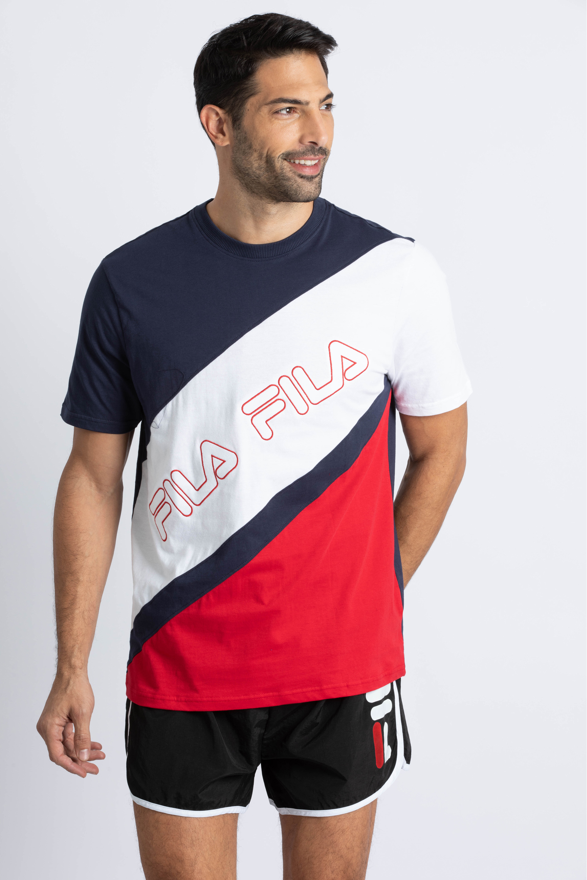 

Fila Asymmetrical Stripe T-shirt