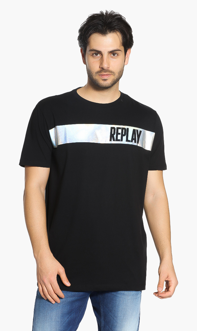 

Replay Logo Cotton T-shirt