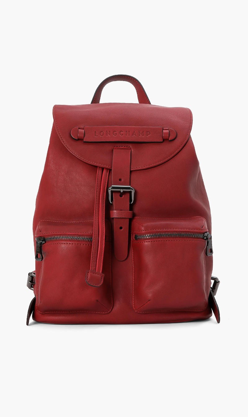 

Longchamp Two Pocket Zipper Backpack
