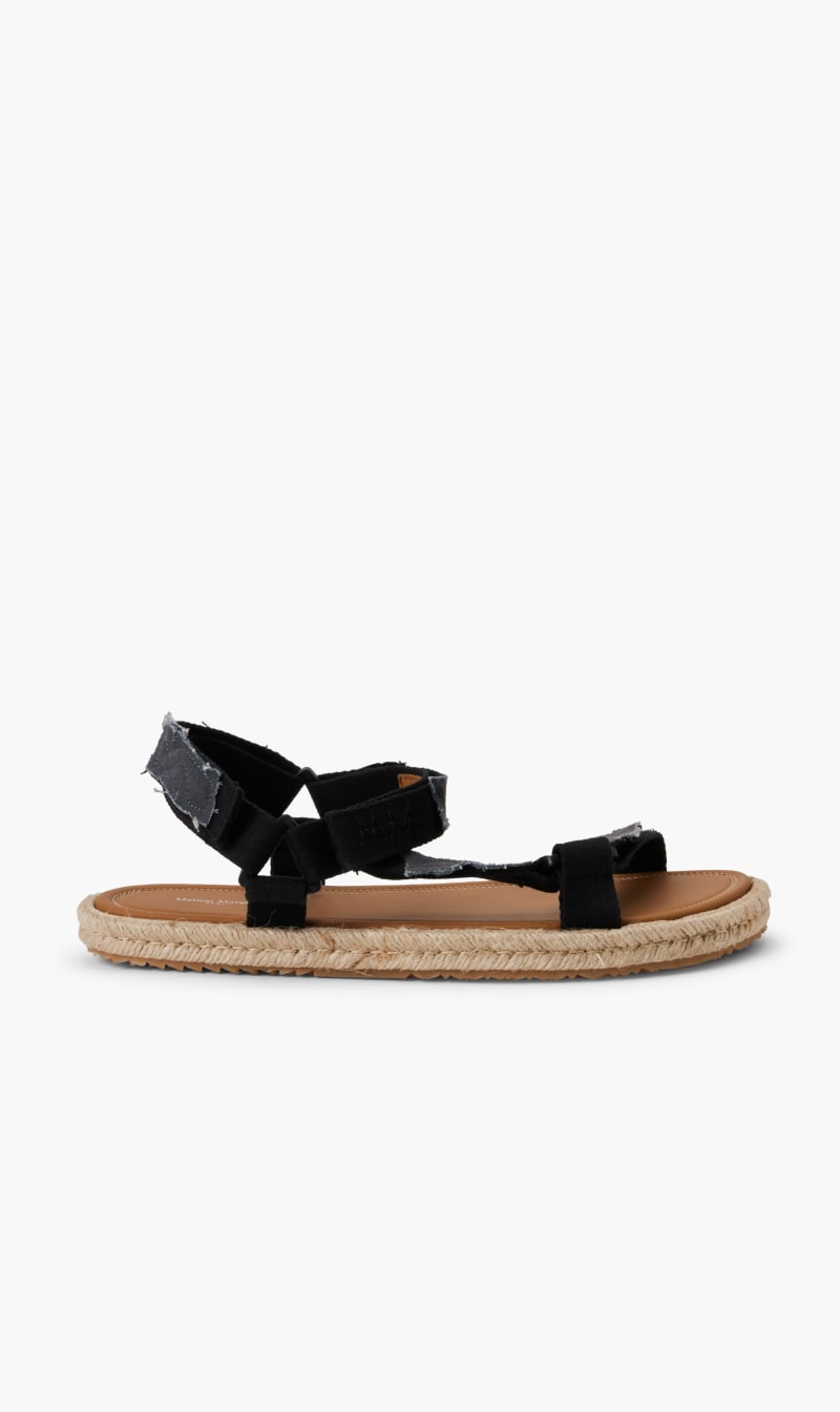 

Maison Margiela Black Avp Hiking Black Sandal for Men | The Deal Outlet