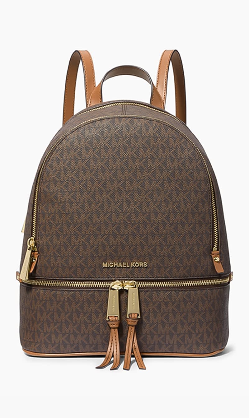 

Michael Kors Brown Md Backpack for Women | The Deal Outlet