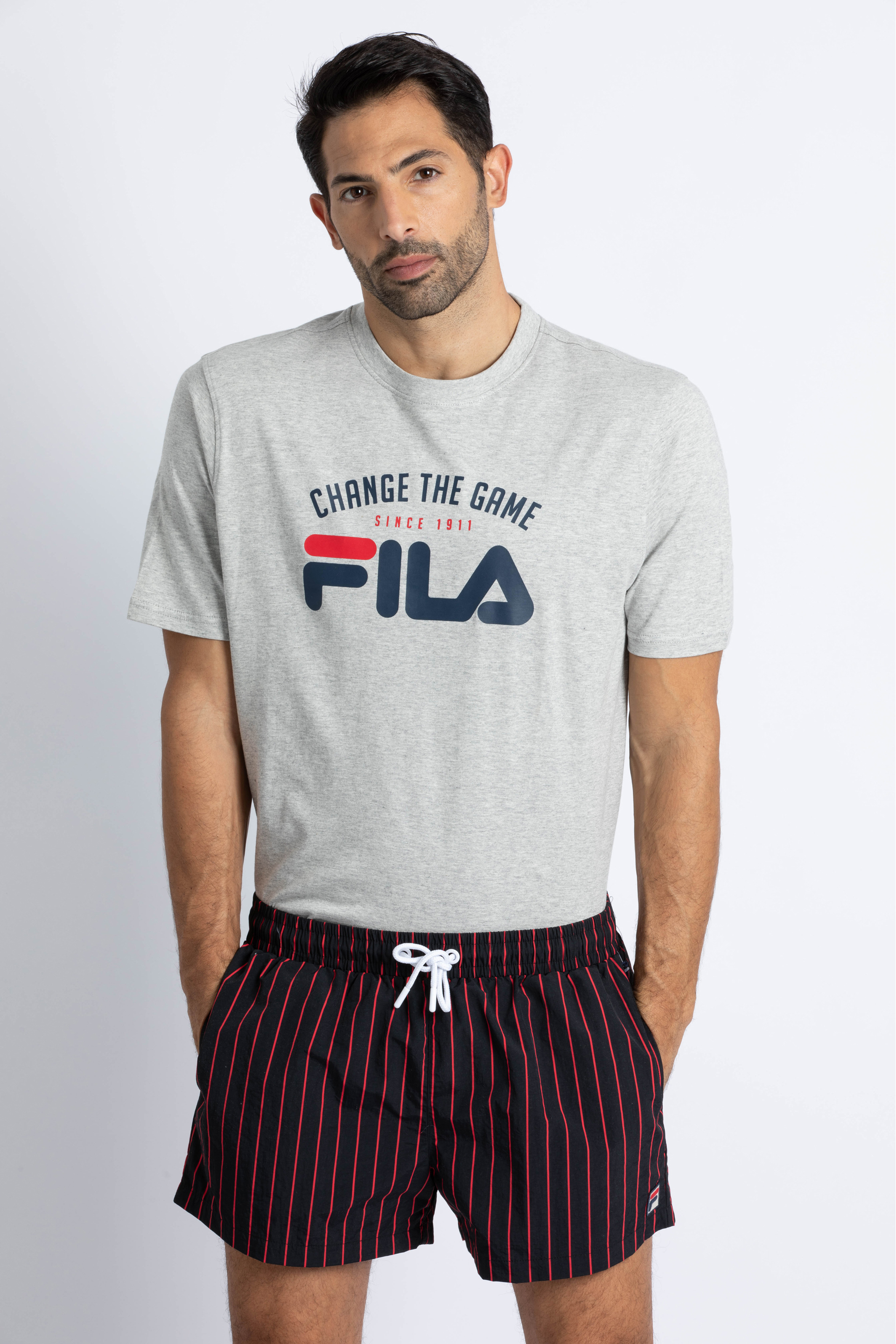 Fila Gustav Pin Stripes Swim Shorts