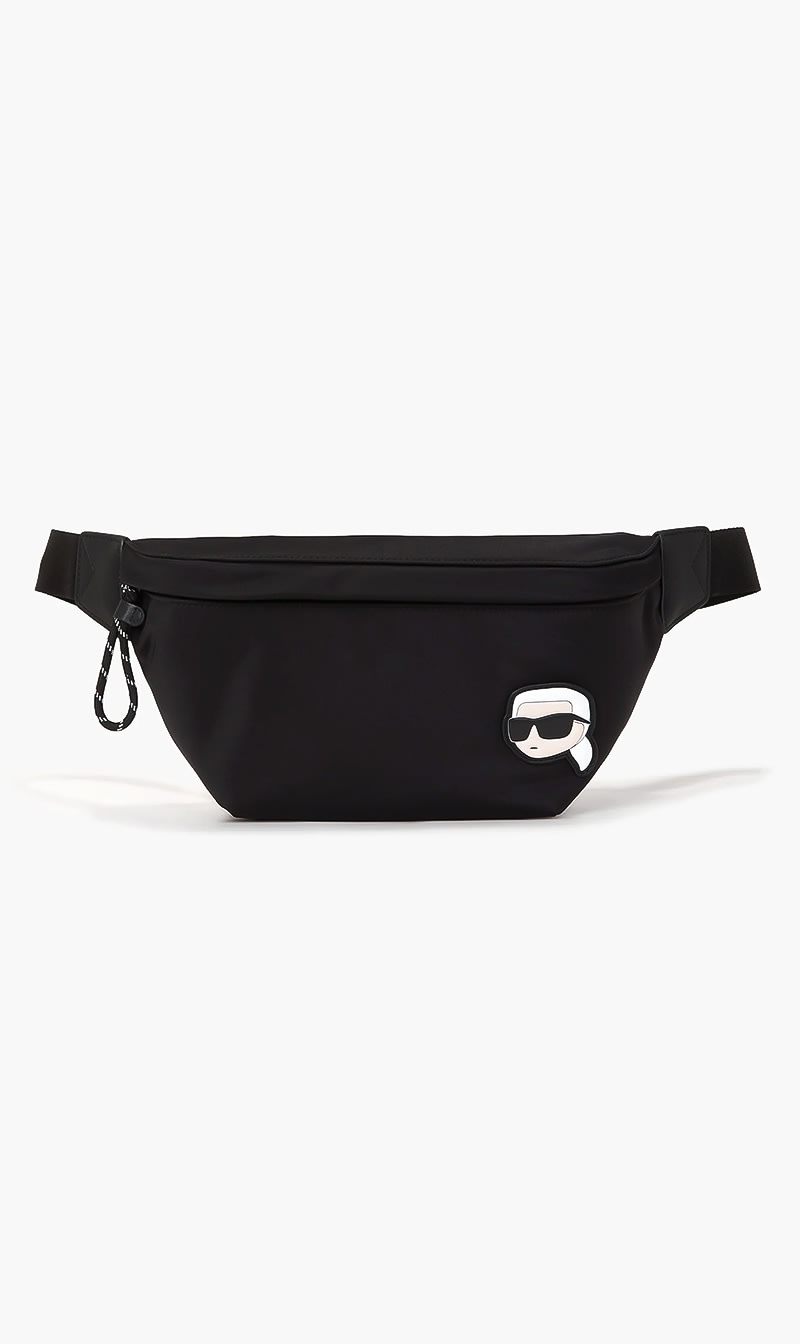 

Karl Lagerfeld Black Ikon Bumbag for Women | The Deal Outlet
