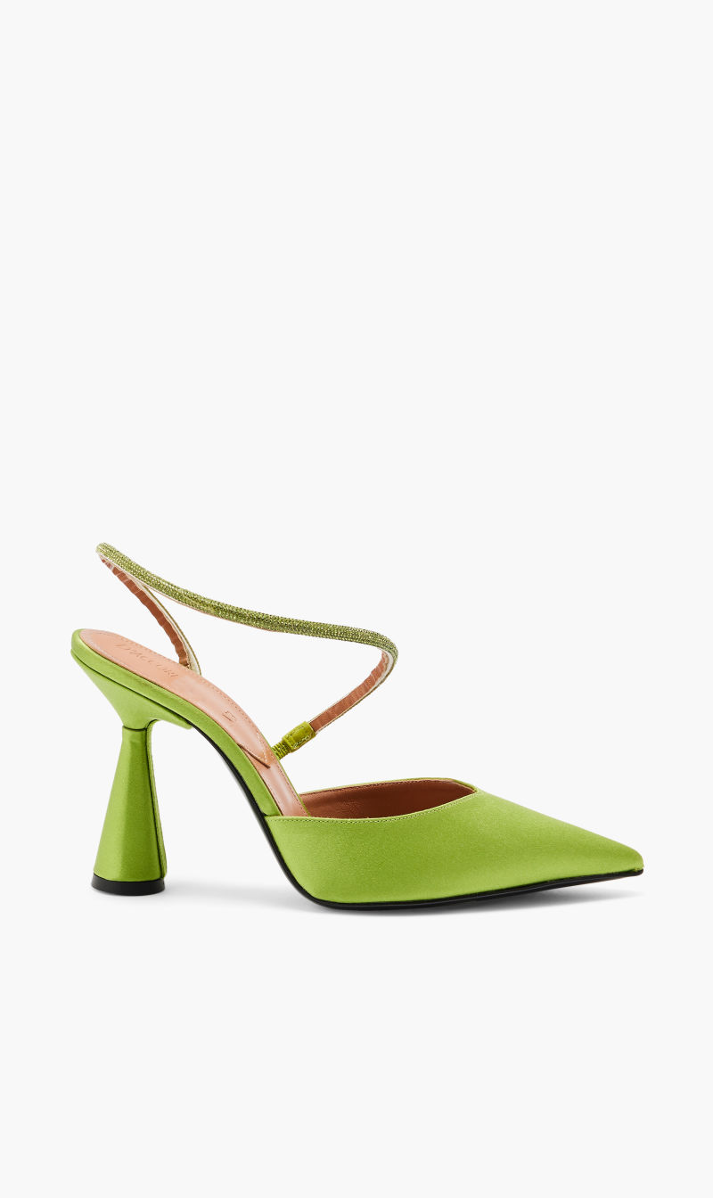 

D'accori Green Saturn Slingback for Women | The Deal Outlet