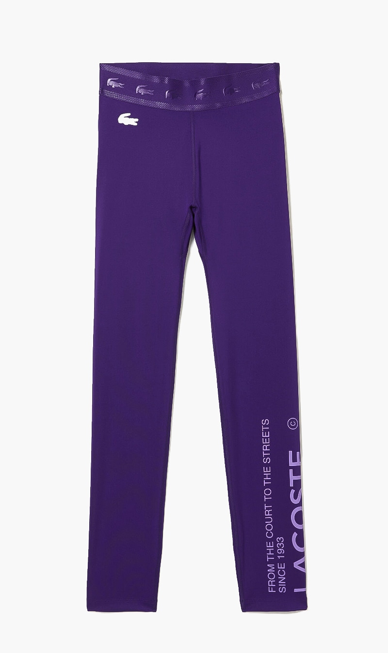 

Lacoste Purple Classic Sport Track Pant for Women | The Deal Outlet