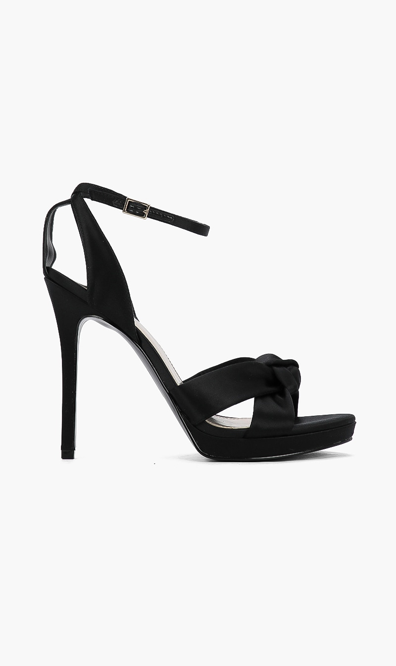 

Guess Black Tisa Heels for Women | The Deal Outlet
