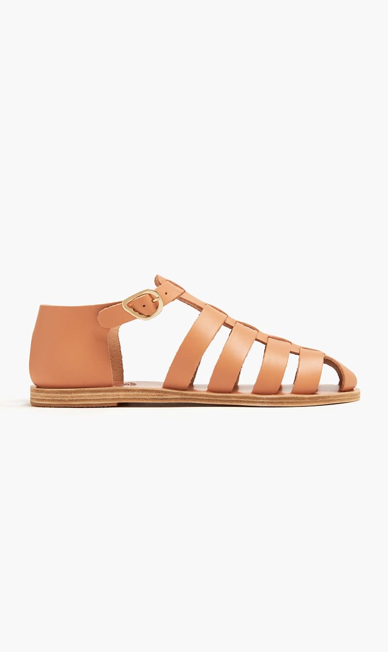

Ancient Greek Sandals Beige Homeria Sandals for Women | The Deal Outlet