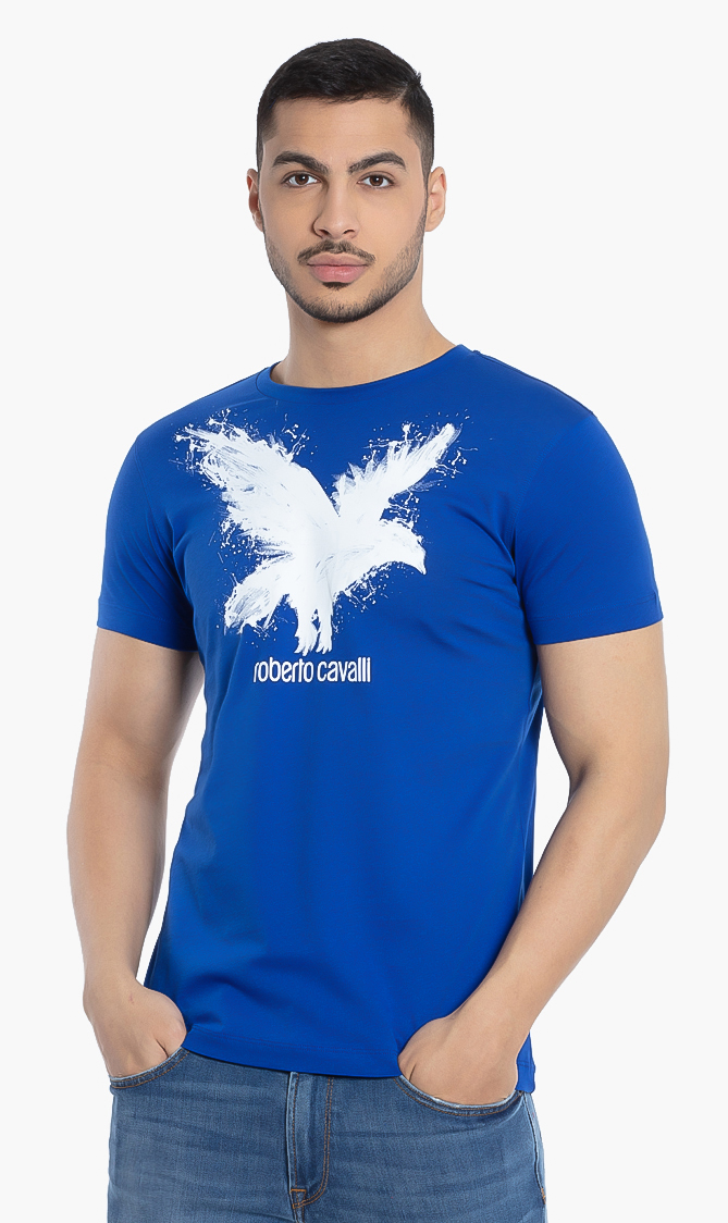 

Roberto Cavalli Eagle Graphic T-shirt