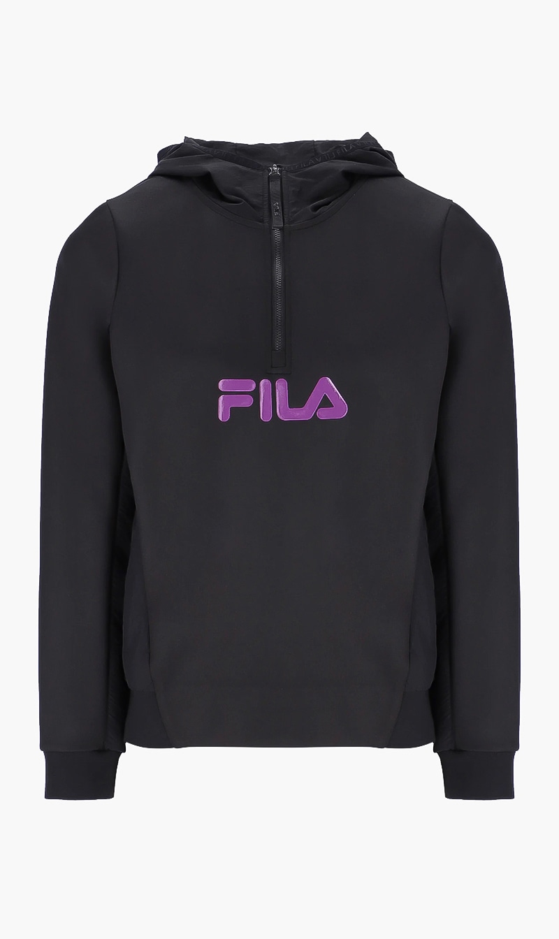 

Panelled Hoodie, Black