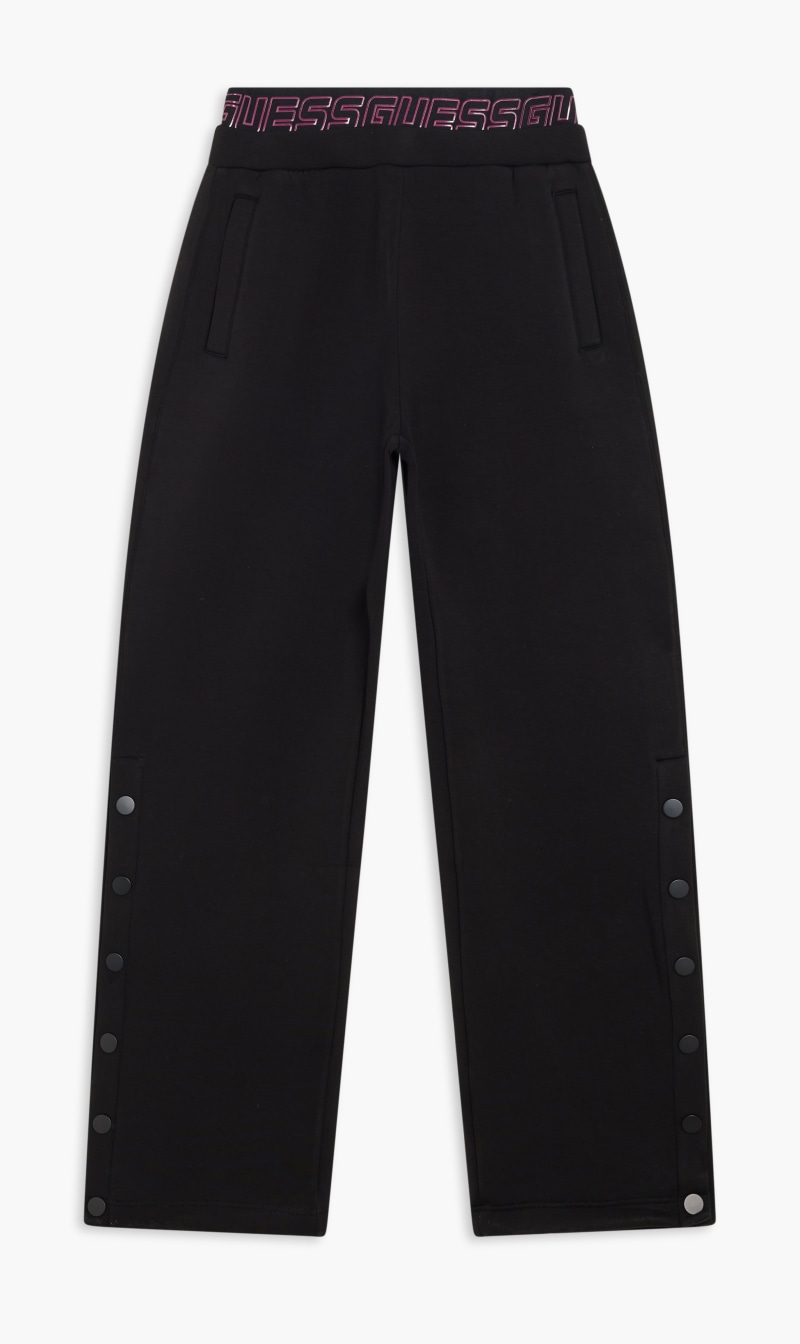

Guess Black Aletha Scuba Straight Leg Pant for Women | The Deal Outlet
