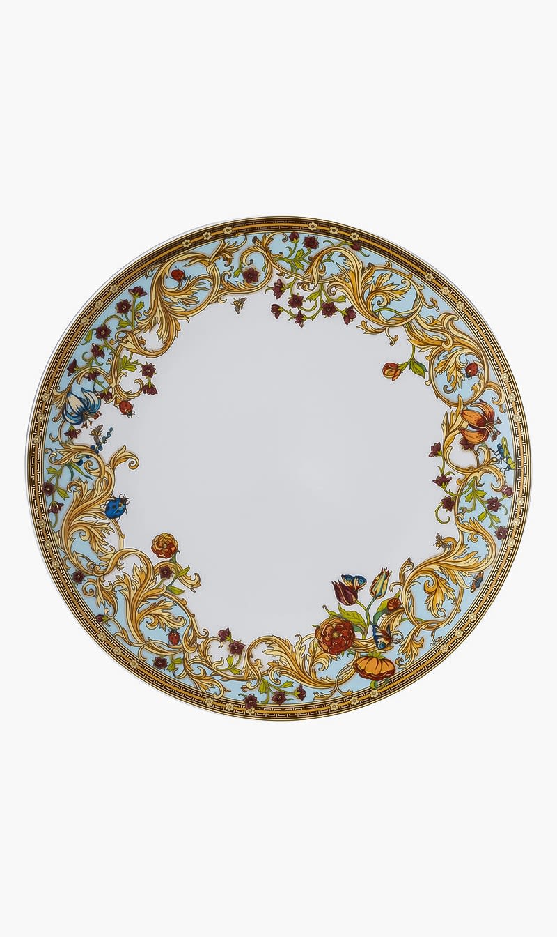 

Versace White Vsc Le Jardin De Versace Plate 28 Cm | The Deal Outlet