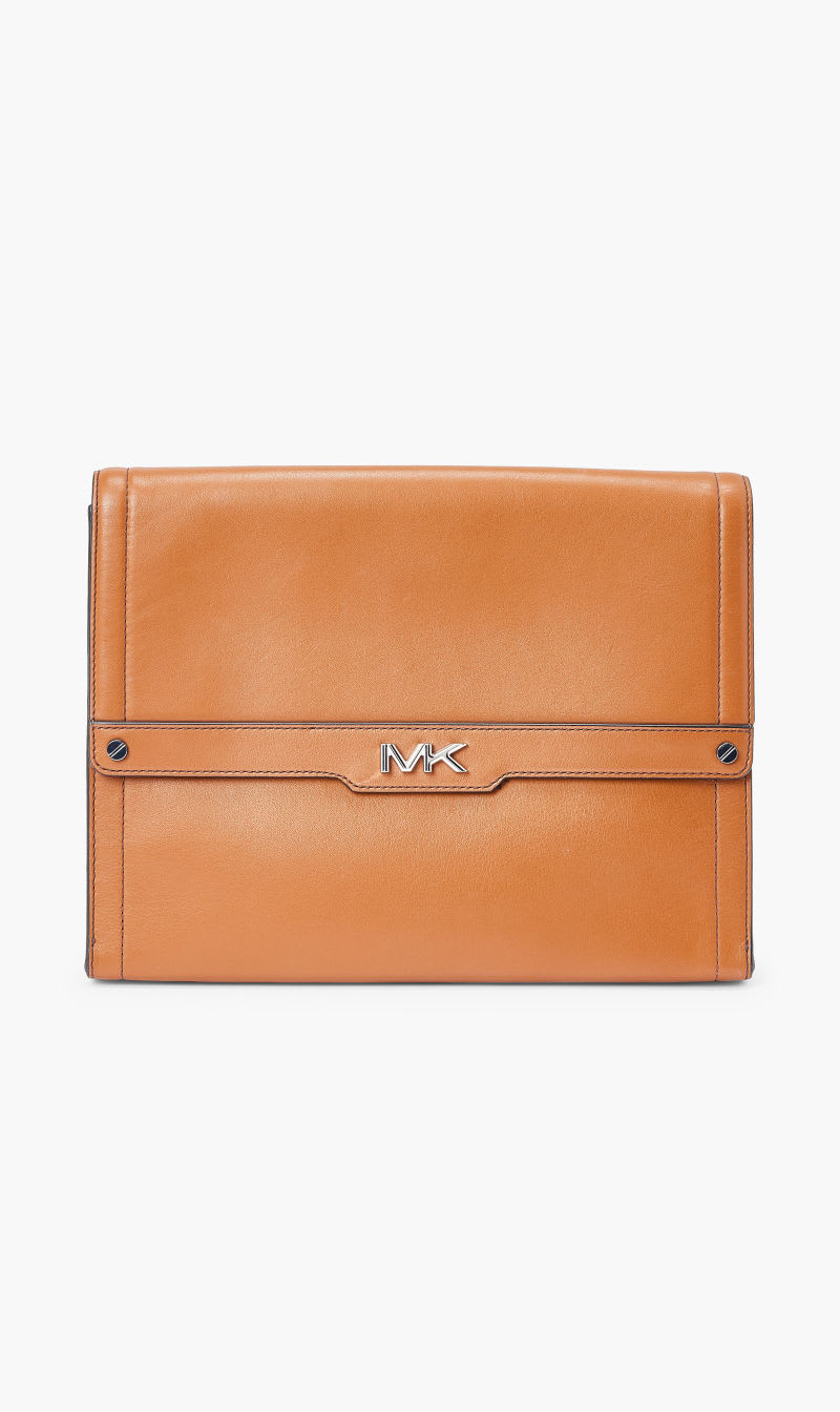 

Michael Kors Brown Varick Document Holder for Men | The Deal Outlet