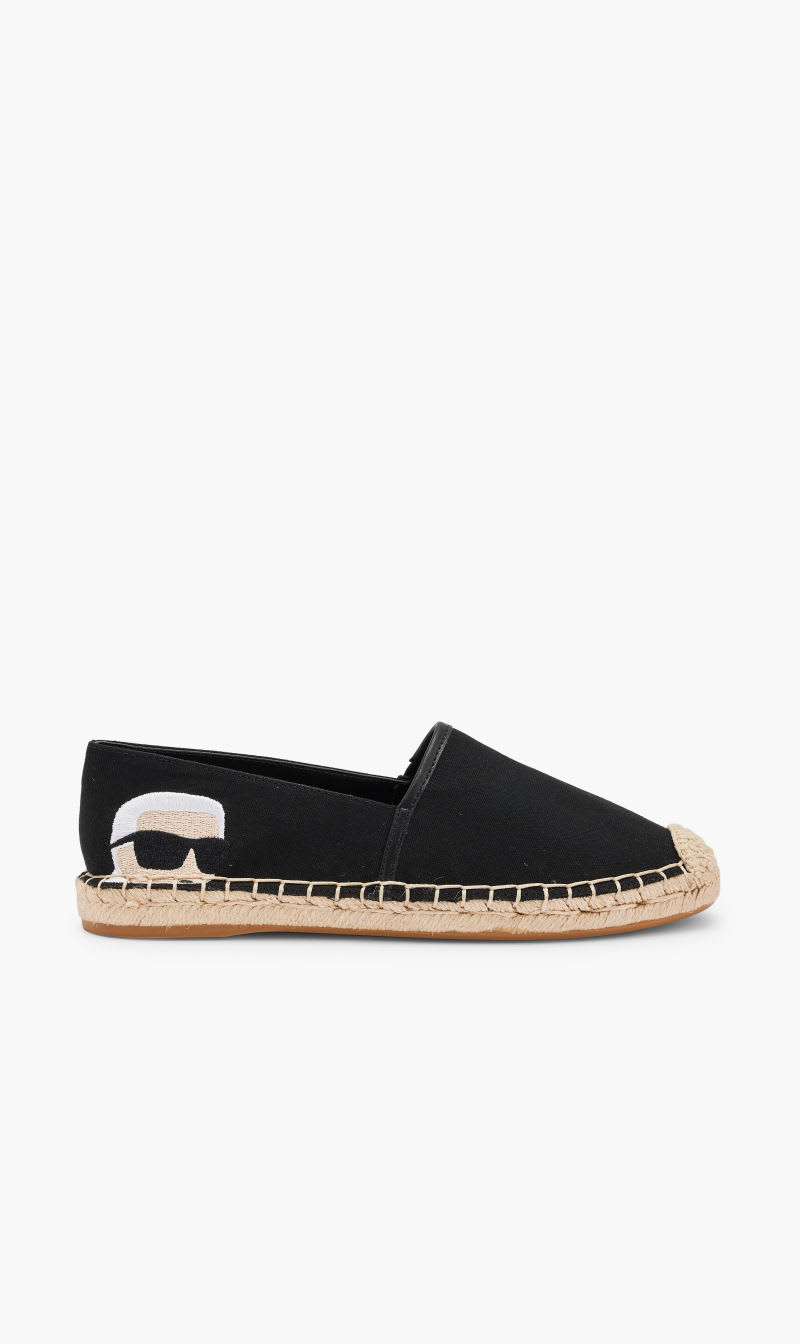 

Karl Lagerfeld Black Kamini-embro Nft Slip On for Women | The Deal Outlet