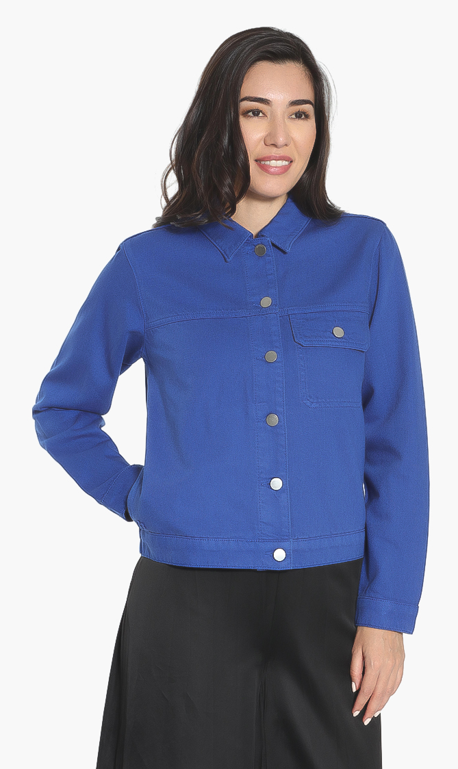 

Lacoste Multiple Pockets Buttoned Denim Jacket