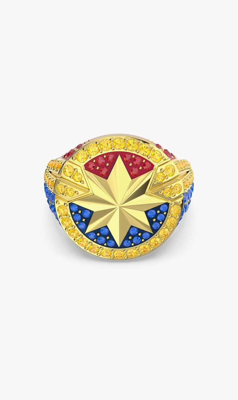 

Swarovski Gold Captain Marvel Ring for Women | The Deal Outlet