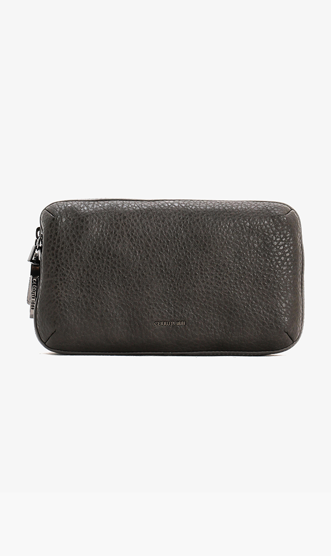 

Cerrutis Leather Clutch