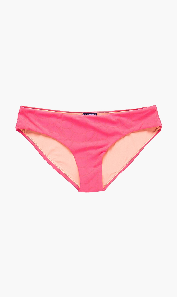 Frisbee Turtle Shell Bikini Bottom, Pink