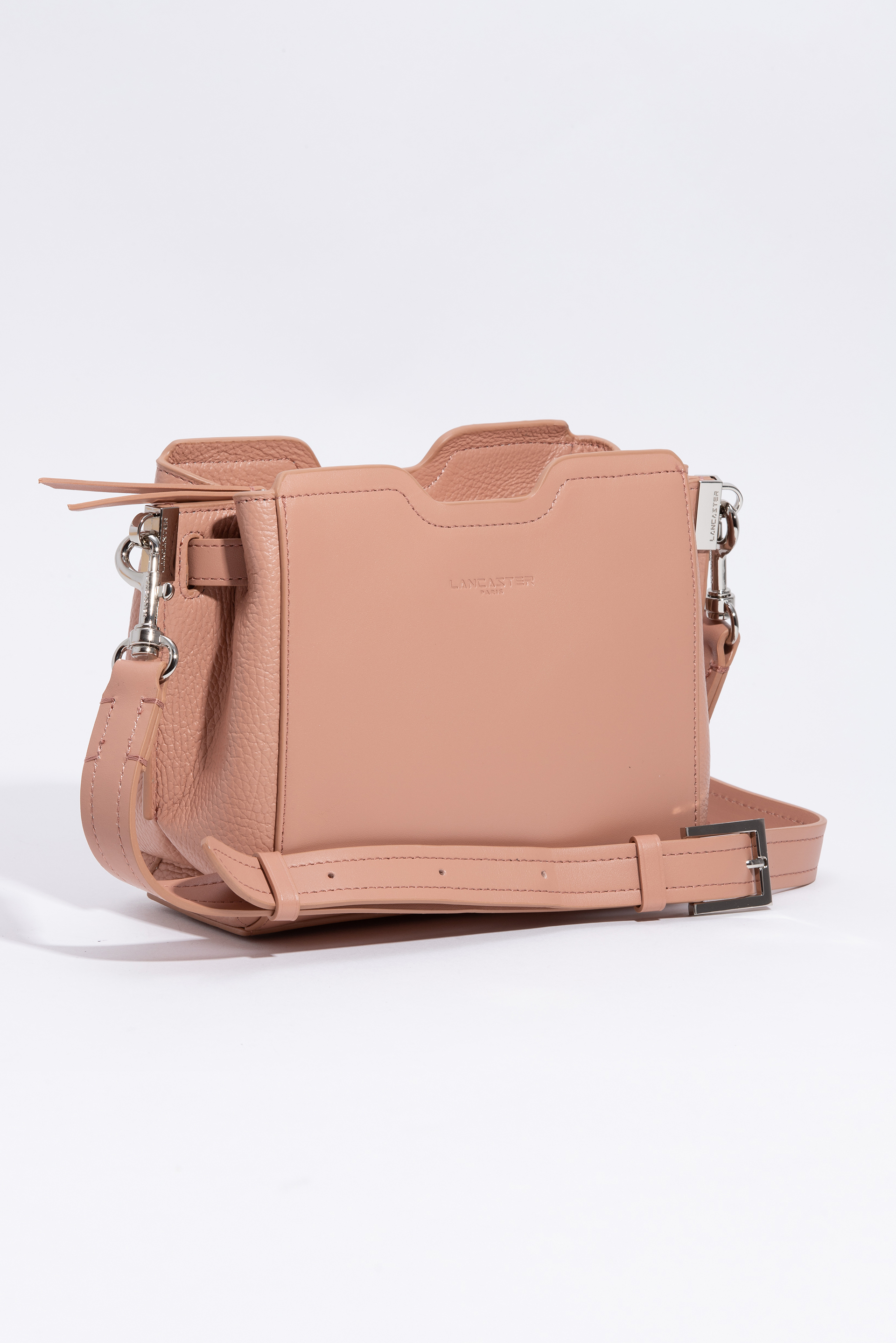 

Lancaster Irene Small Nude Rose Crossbody Bag
