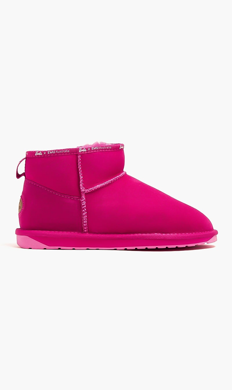 

Emu Pink Barbie Stinger Micro Boots for Women | The Deal Outlet