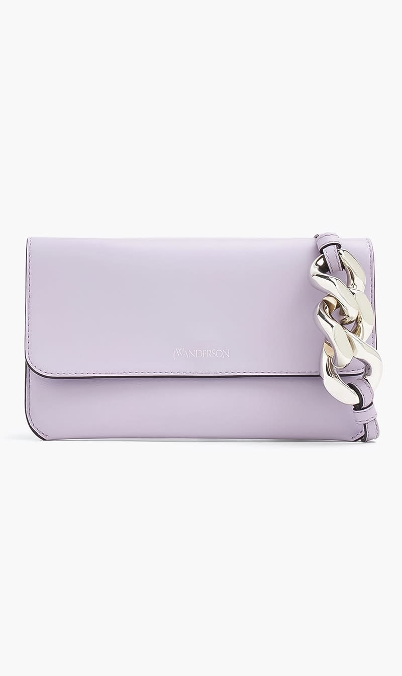 

J.w.anderson Purple Chain Phone Pouch for Women | The Deal Outlet