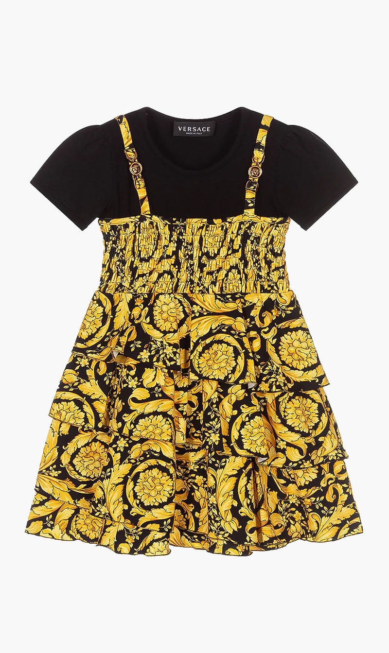 

Versace Yellow Dress Jersey Barocco Kids + Jersey for Girls | The Deal Outlet