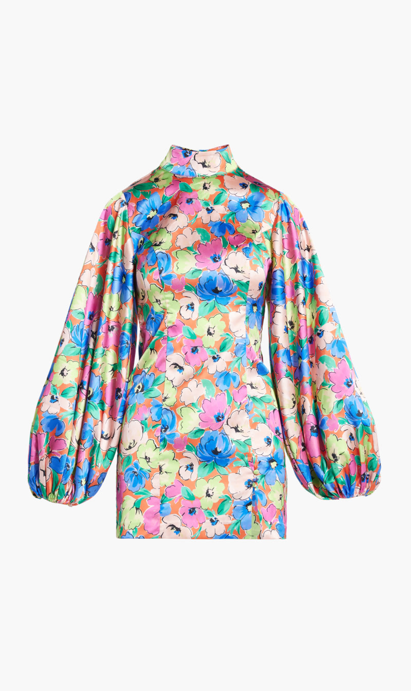 

Rotate Birger Christensen Pink Sita Dress for Women | The Deal Outlet