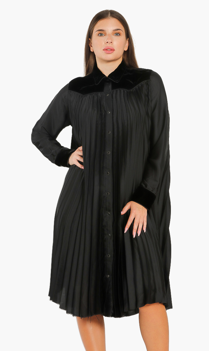 

REPLAY Pleated Dress