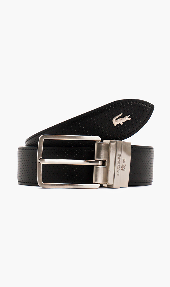 

Lacoste Reversible Piqué Leather Belt