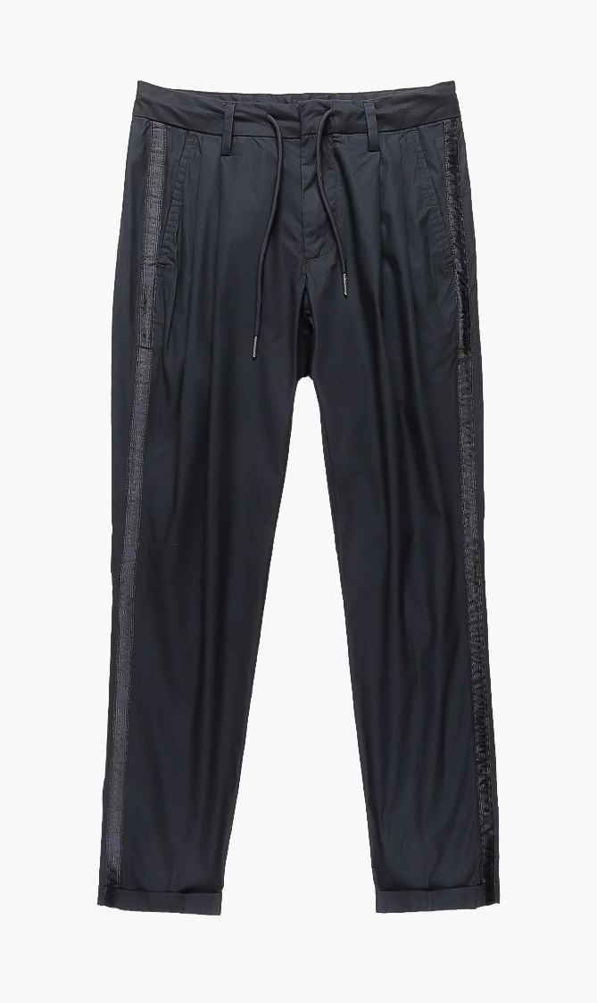 

Emporio Armani Logo Tape Side Band Pants